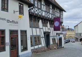 Neues Banner Lutherhaus Eisenach